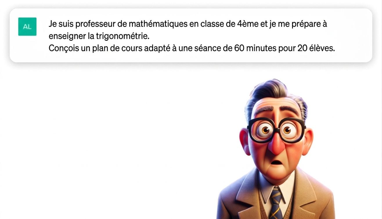 Illustration d'un enseignant