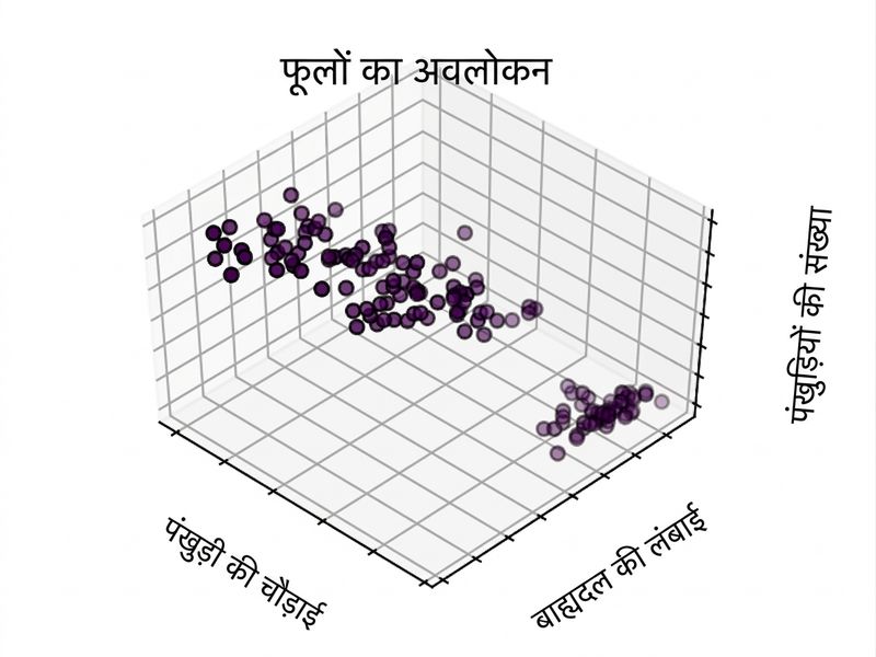 फूल अवलोकन डेटा