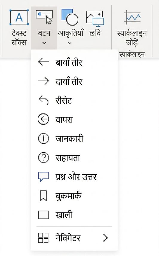 बटन मेन्यू