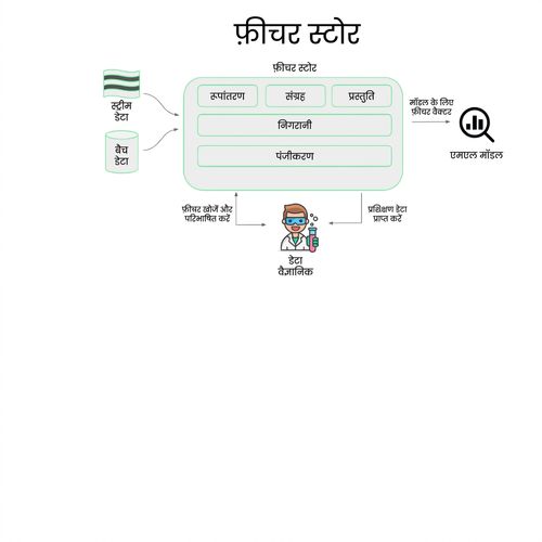 डेवलपमेंट चरण: फीचर स्टोर