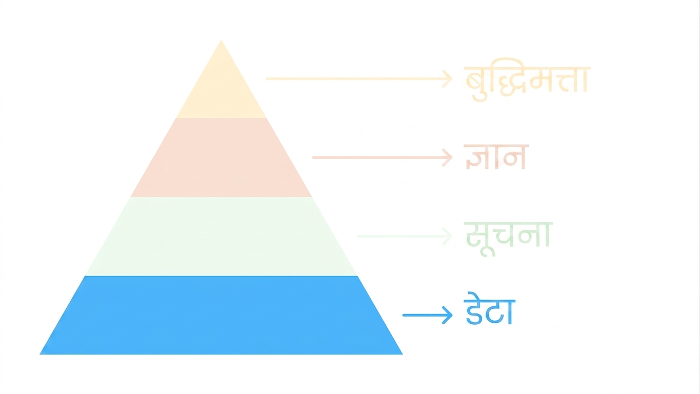 डेटा हाइलाइटेड DIKW