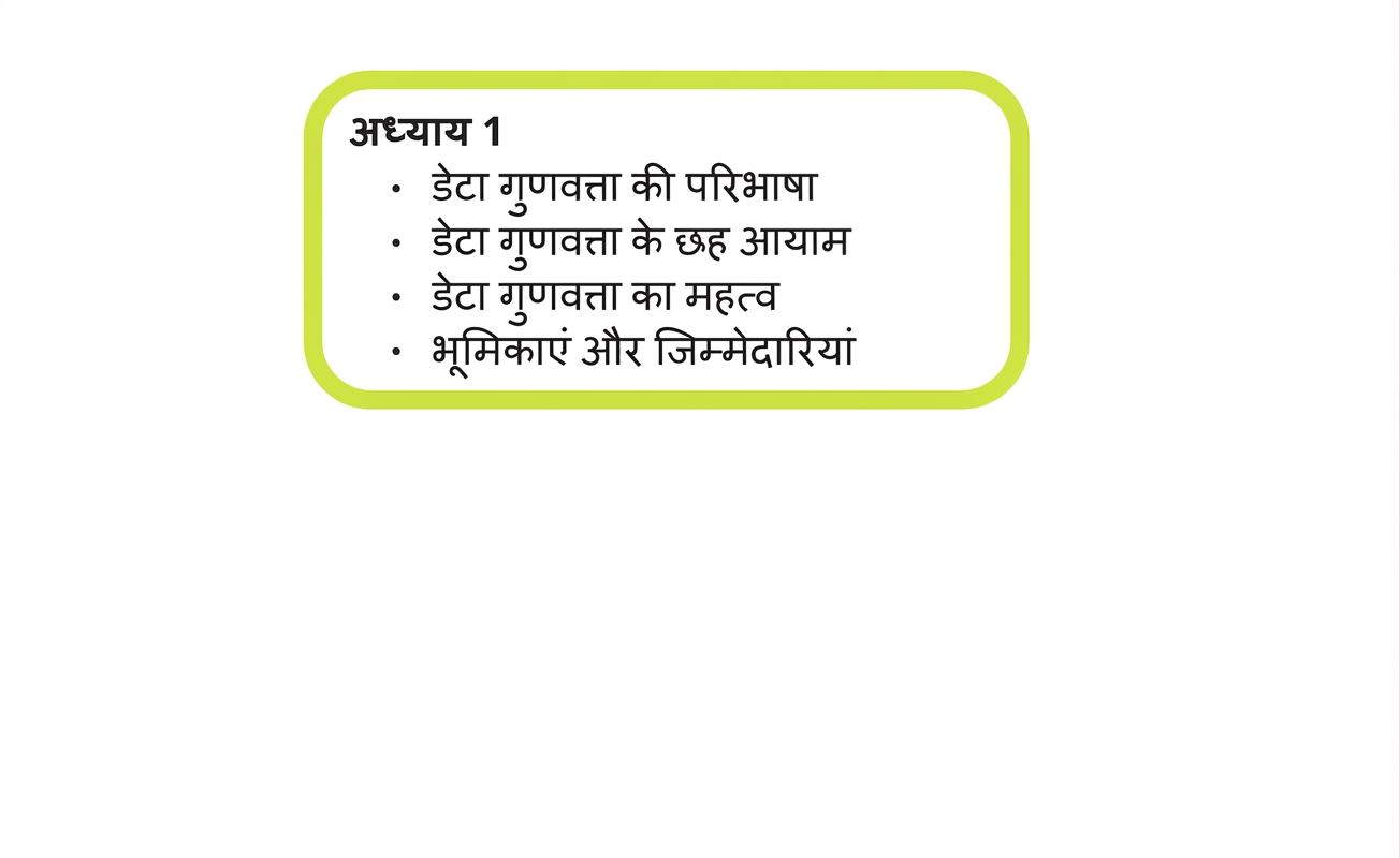 अध्याय 1 रीकैप वाला वर्ग