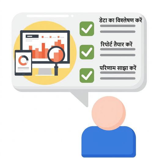 विश्लेषणात्मक प्रश्नों को कैसे सुधारा जाए, इस पर सोचता व्यक्ति.