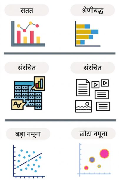 डेटा टाइप्स और साइज