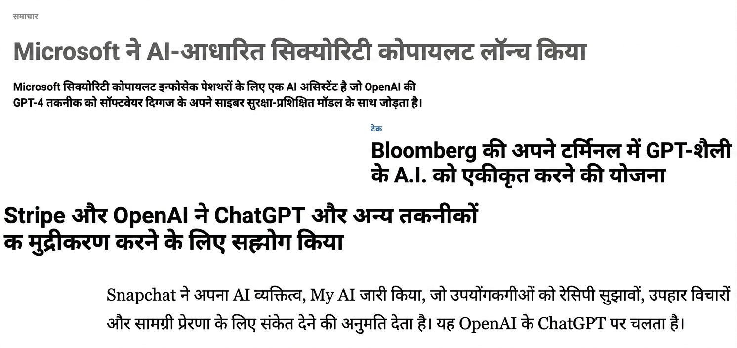 कंपनियों द्वारा LLMs का लाभ उठाने की होड़ पर लेख दर्शाने वाली छवि.