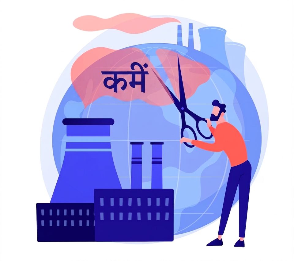 कार्बन उत्सर्जन कम करना