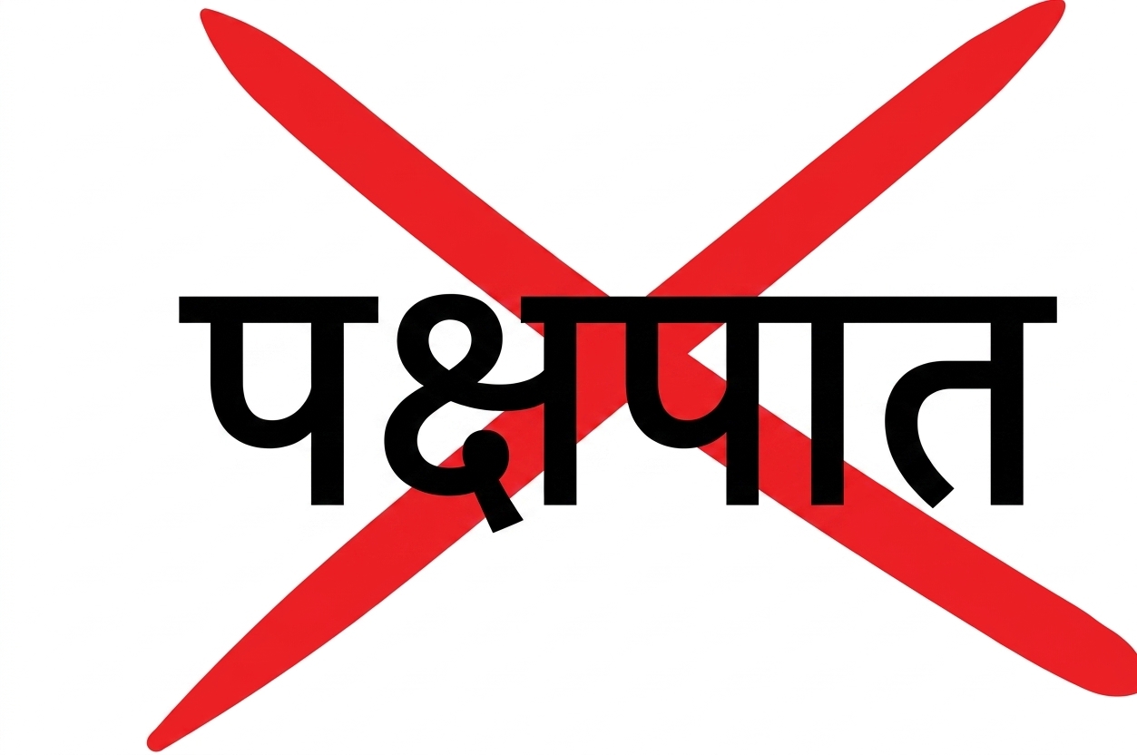 "bias" शब्द पर लाल क्रॉस.