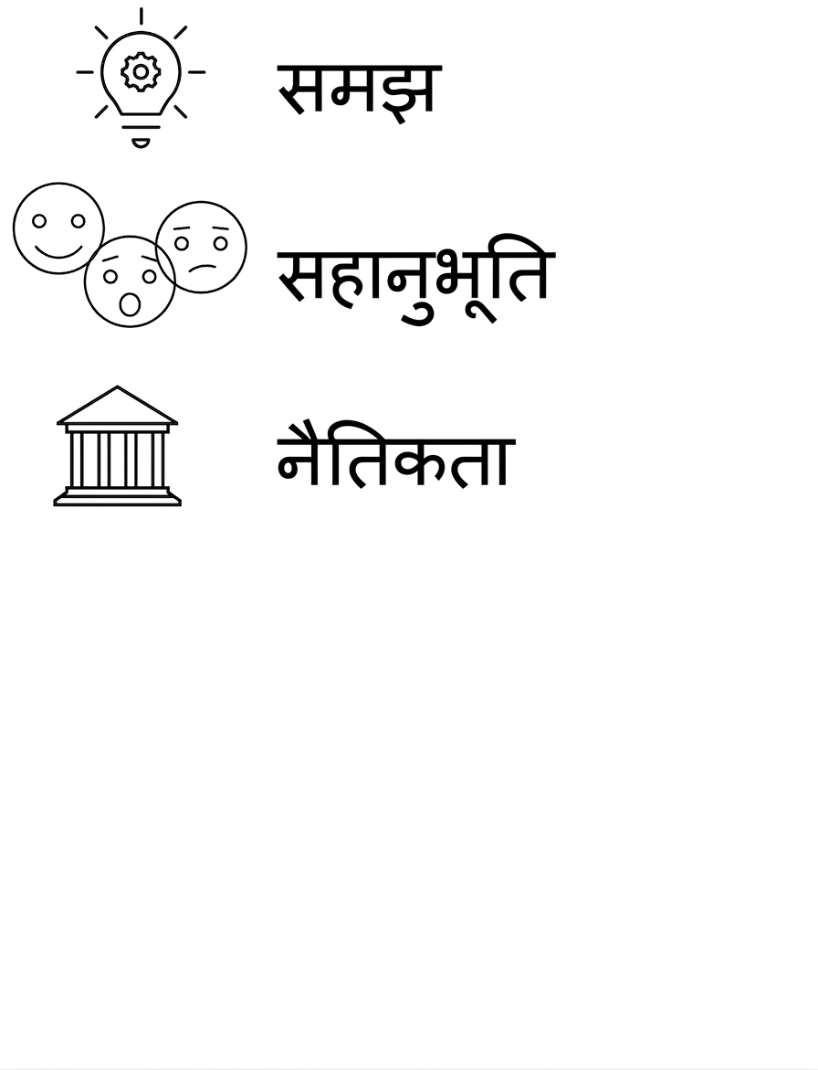 समझ. सहानुभूति. नैतिकता.