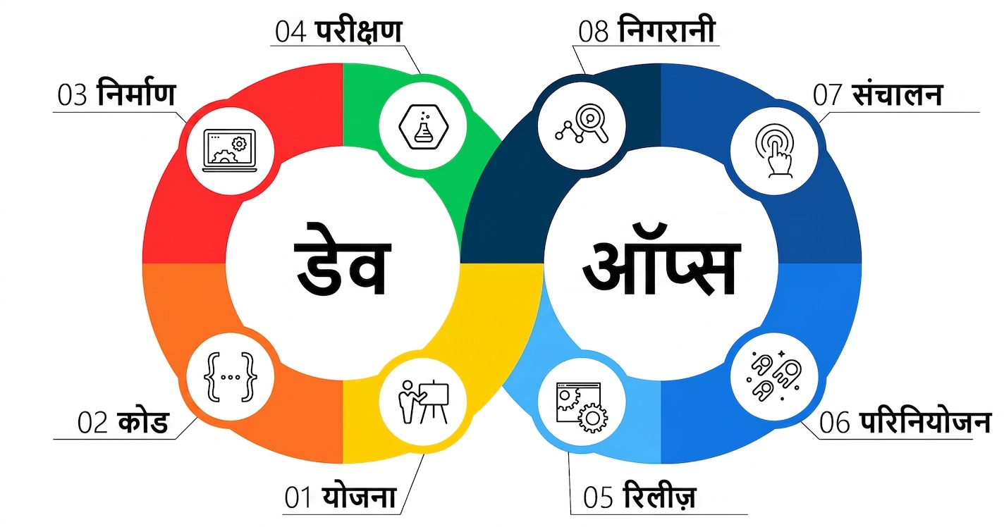 DevOps चक्र.