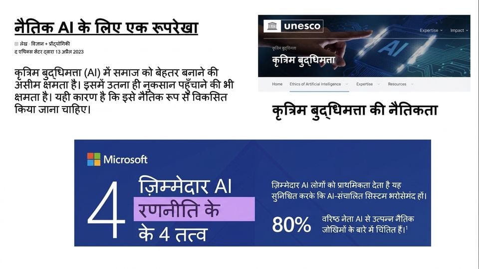 Microsoft जिम्मेदार AI के तत्व