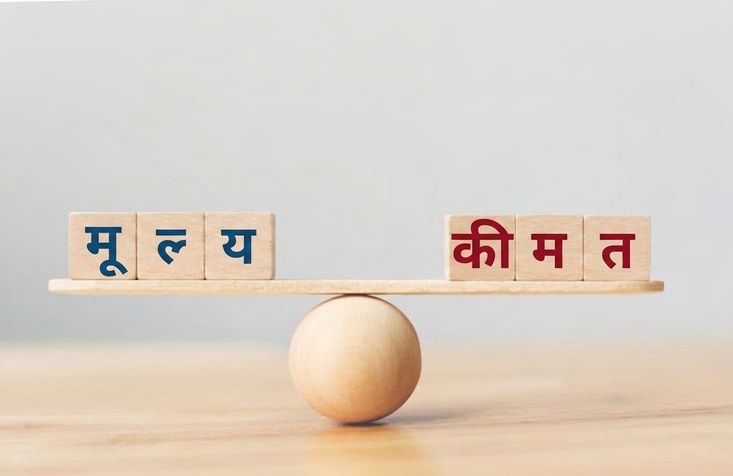 पेंसिल, जिसमें total, cost of, ownership के सेक्शन हैं