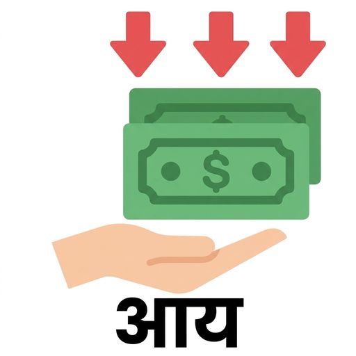 रेवन्यू जनरेशन दर्शाता आइकन
