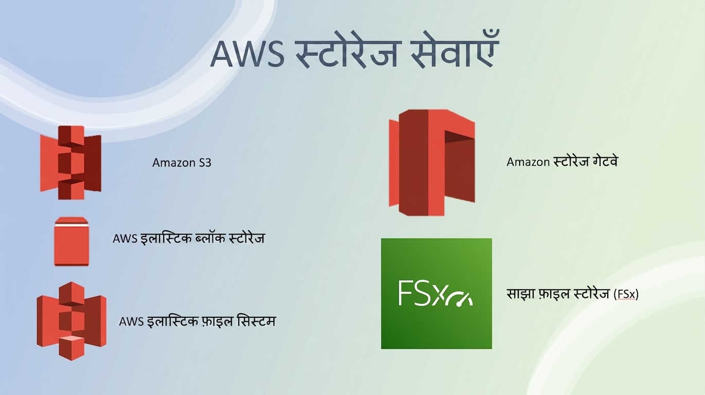 अन्य AWS Storage सेवाओं की छवि