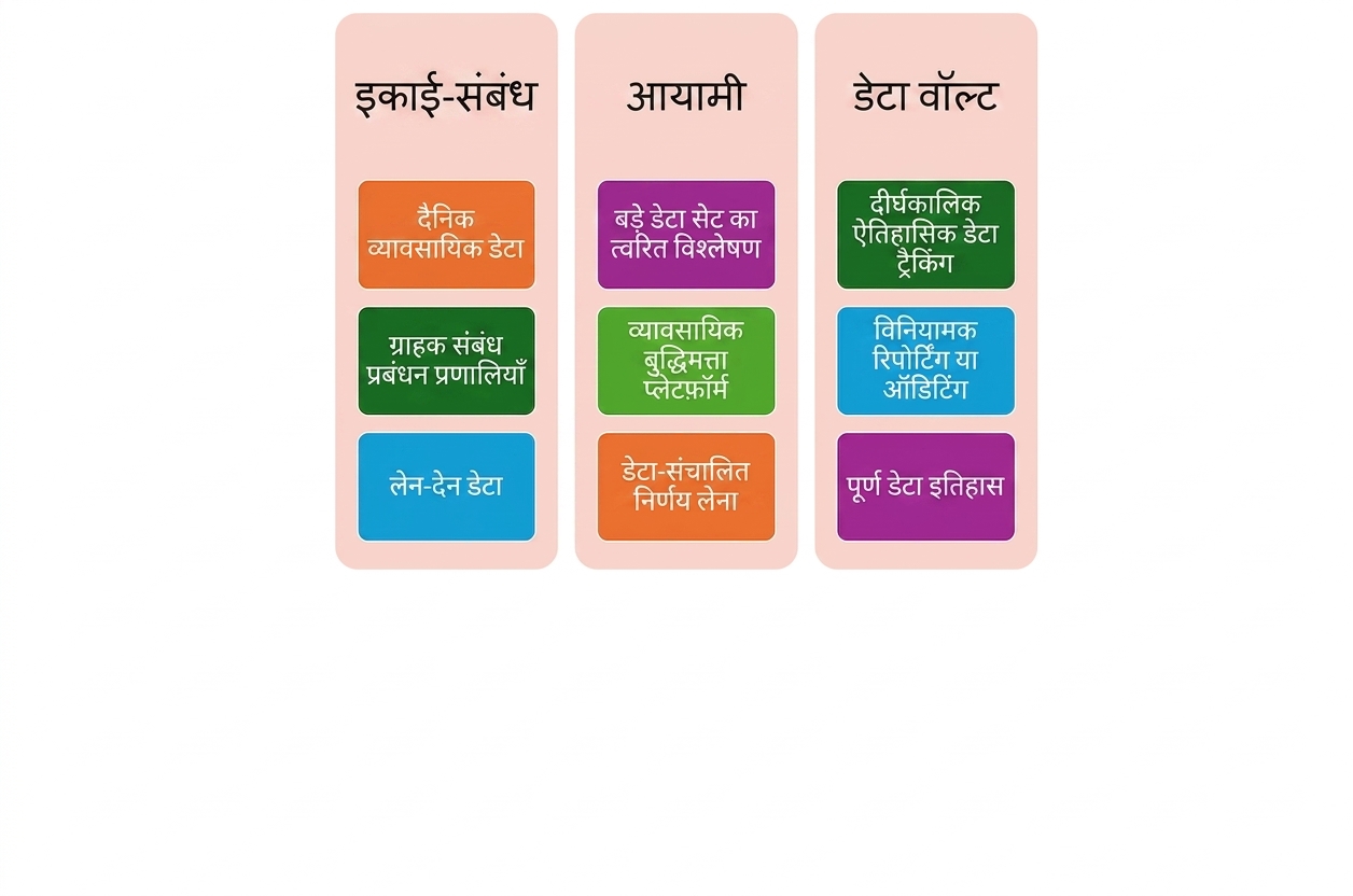 डेटा मॉडल तकनीकों की तुलना