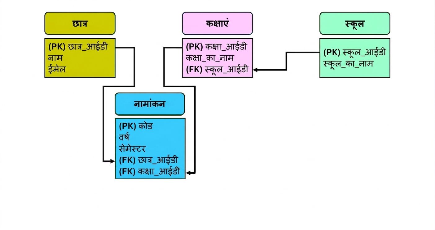 अंतिम कॉलेज ER मॉडल