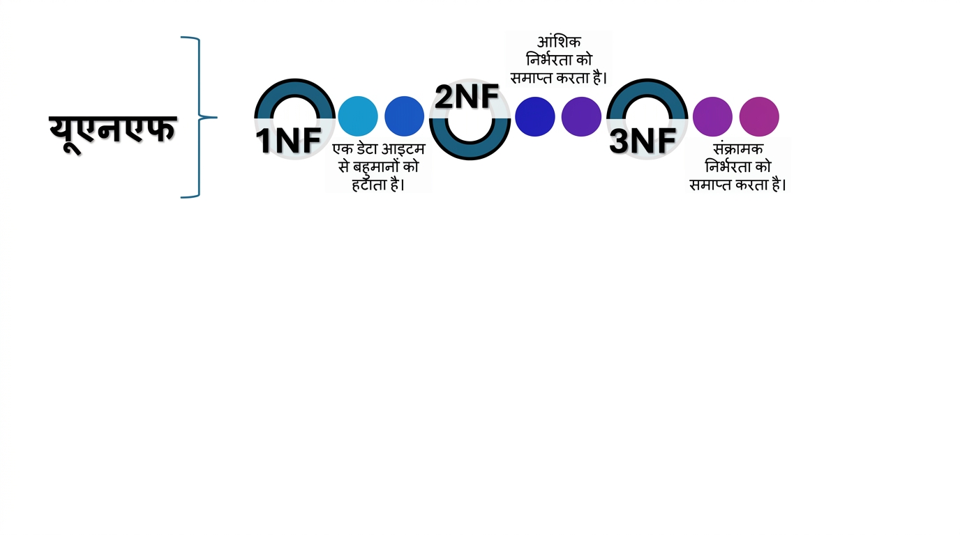 UNF से 3NF तक के चरण