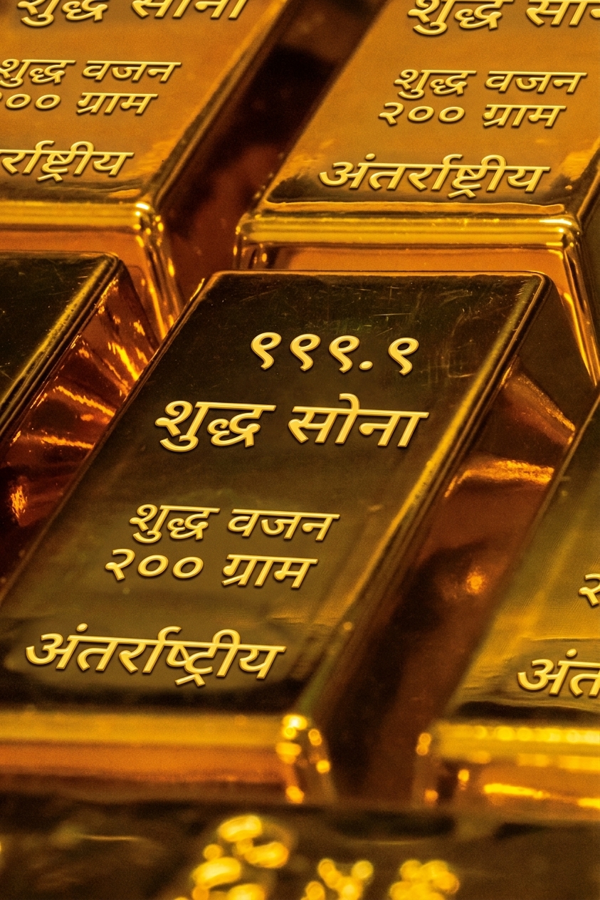 सोने की छड़ें