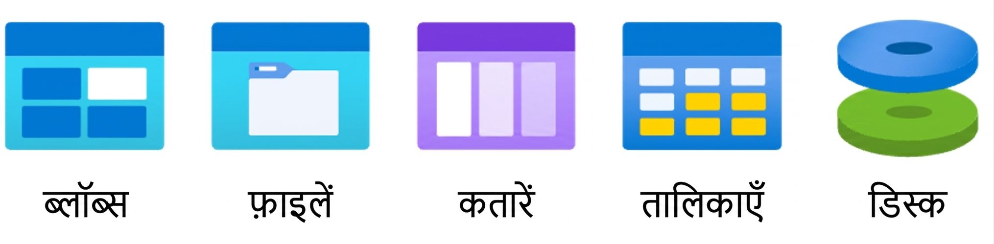 स्टोरेज सेवाएँ