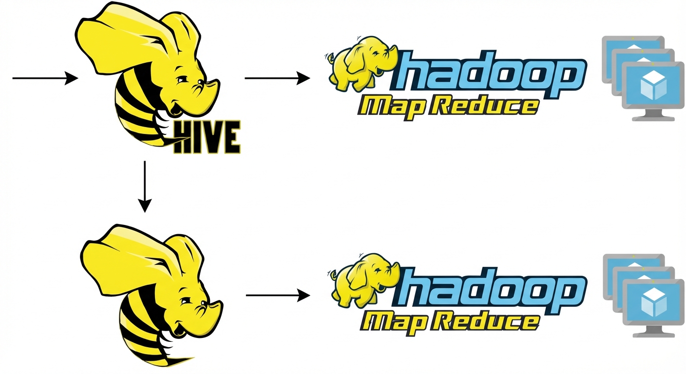 Diagram Hive ke MapReduce