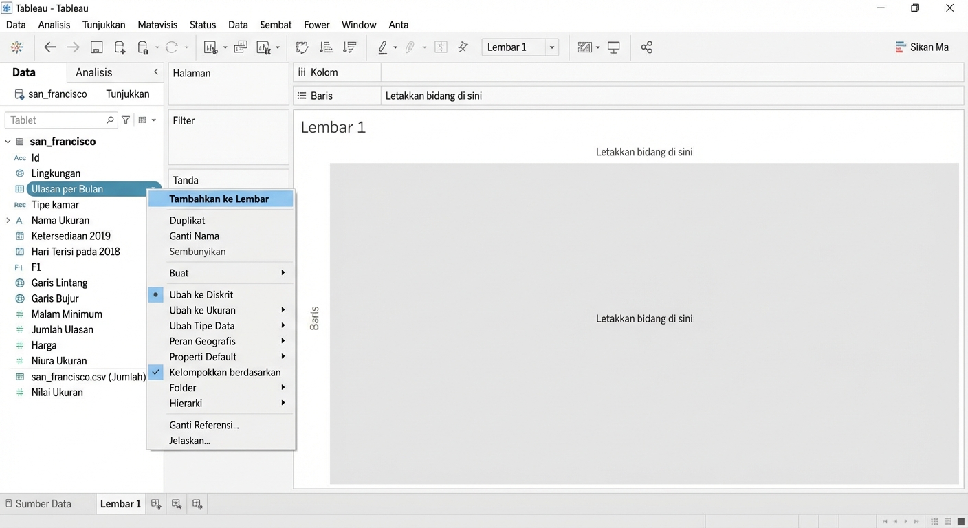 mengonversi kontinu ke diskret