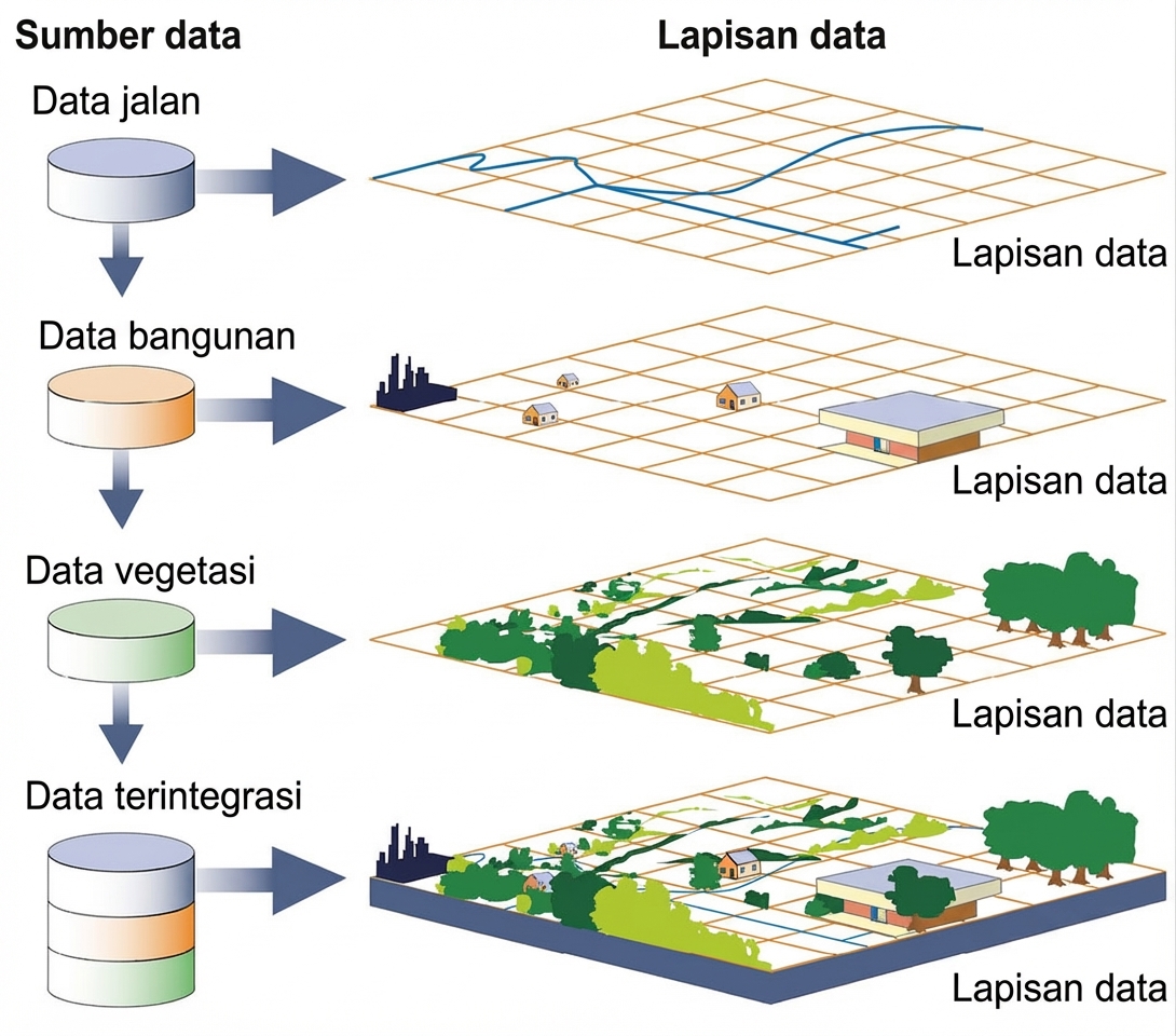 Contoh data geospasial