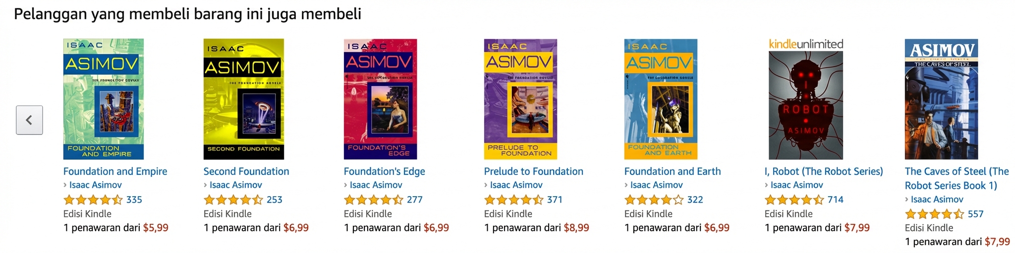 rekomendasi amazon
