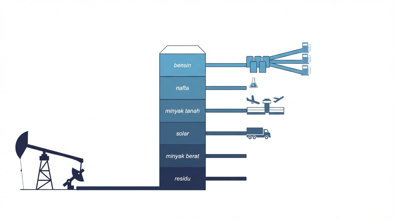 nafta mengalami transformasi kimia