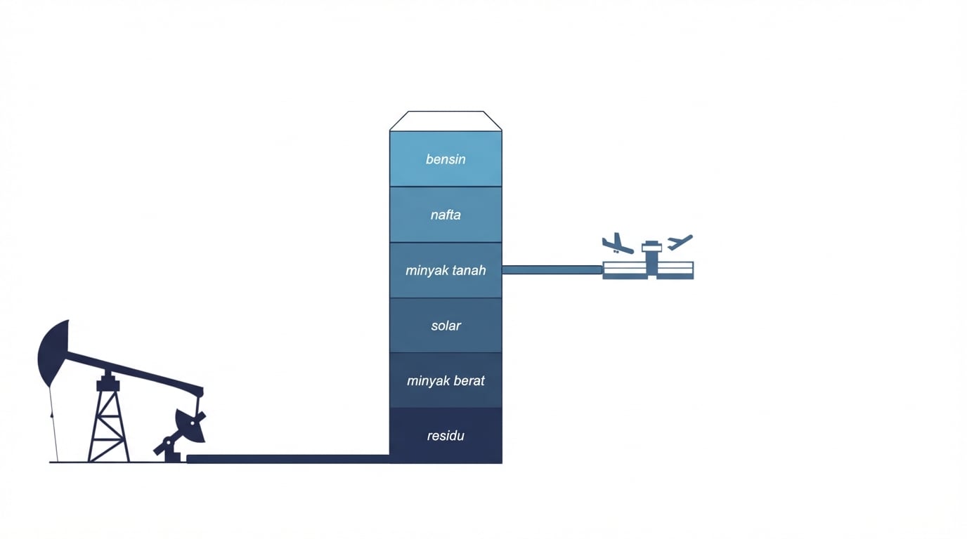 minyak tanah dikirim langsung ke bandara