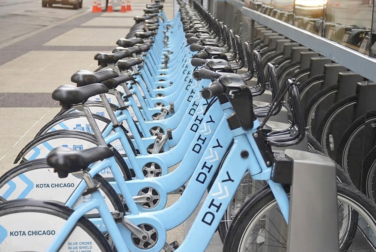 Stasiun sepeda Divvy