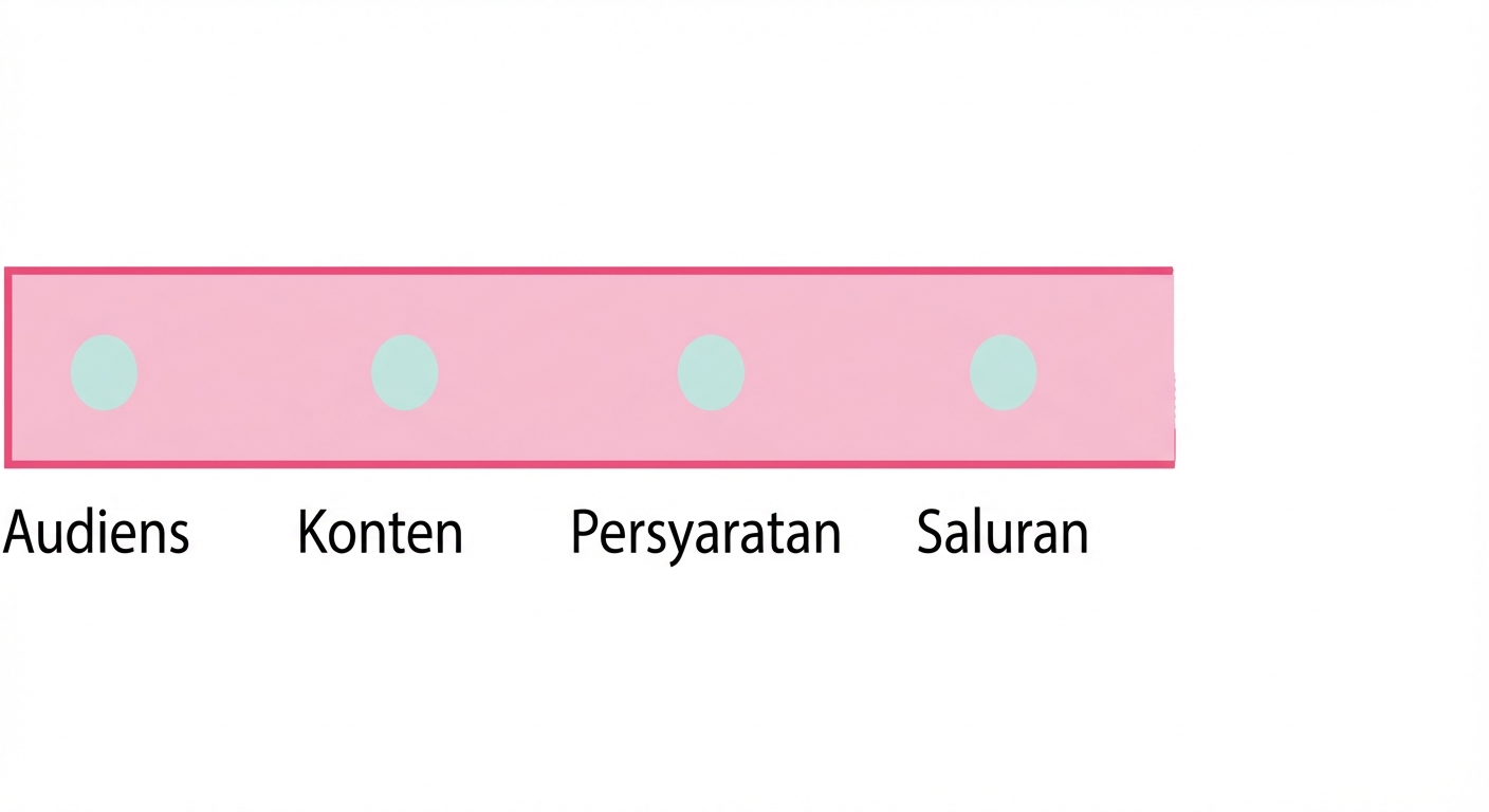 Sebuah lingkaran dengan kata channel