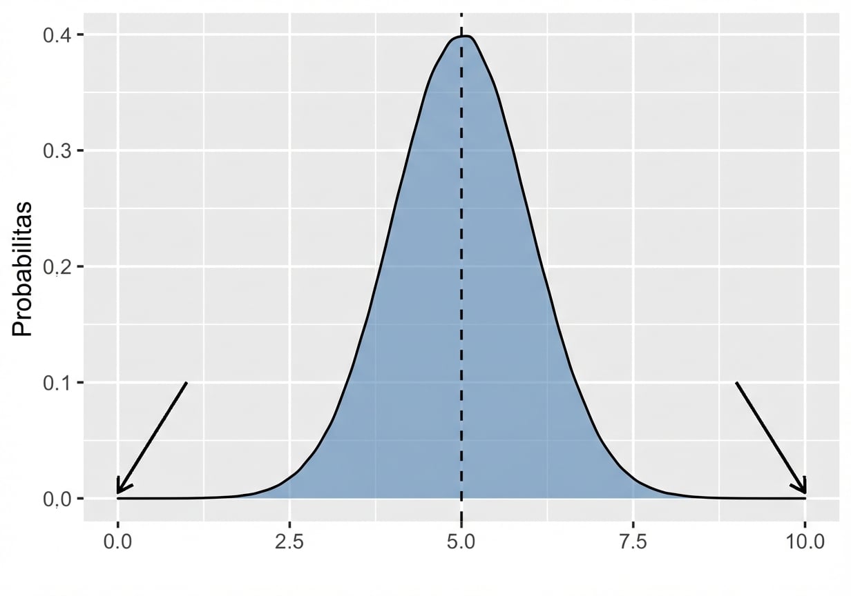 Distribusi normal dengan panah ke ekor di kedua sisi.png