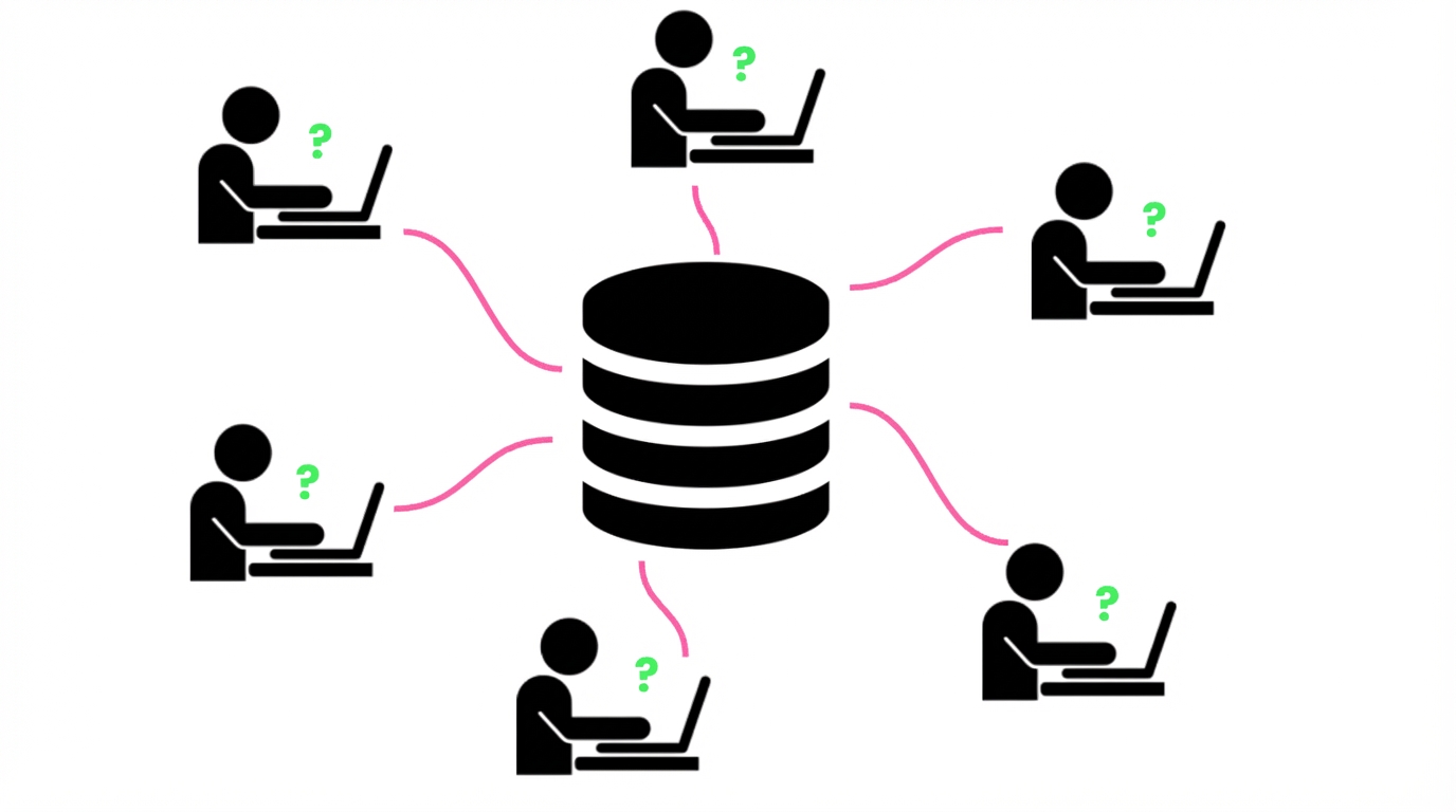 banyak orang melakukan query ke database