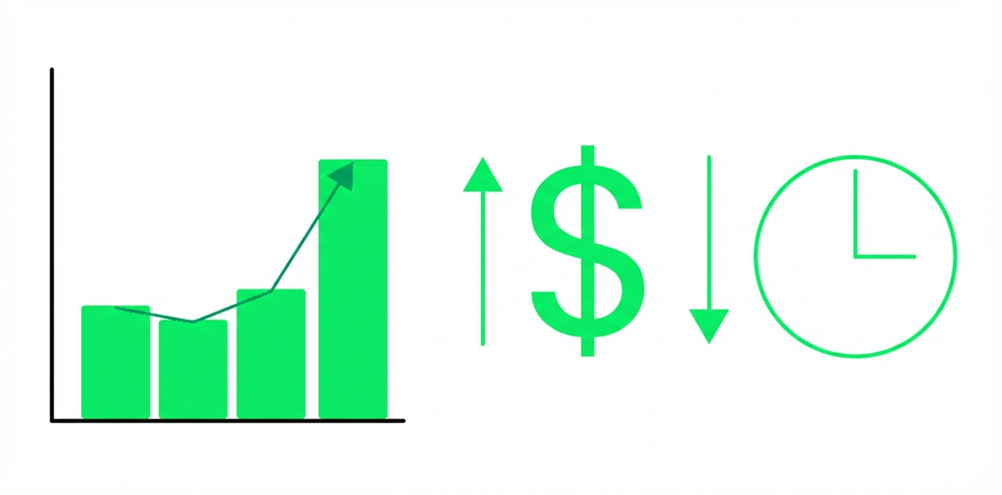 grafik menggambarkan nilai dalam dolar