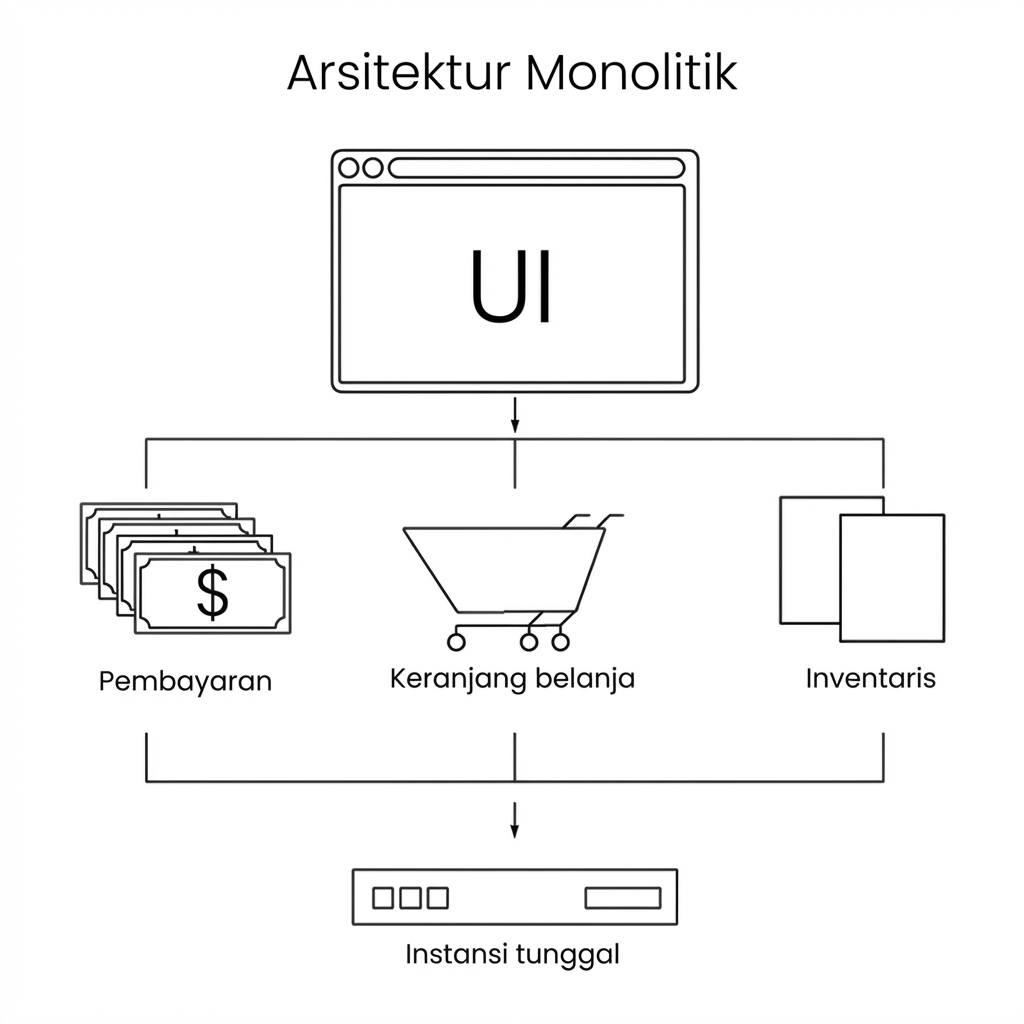 Arsitektur monolitik