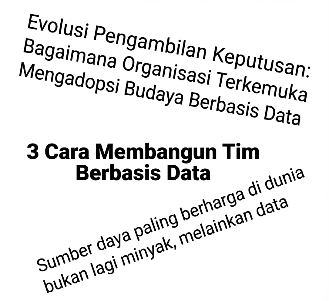 headline tentang menjadi berbasis data