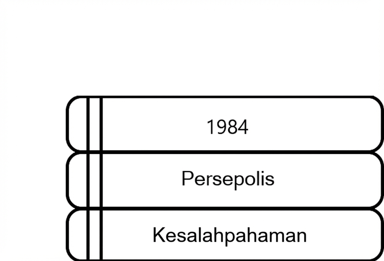 Gambar tumpukan buku.