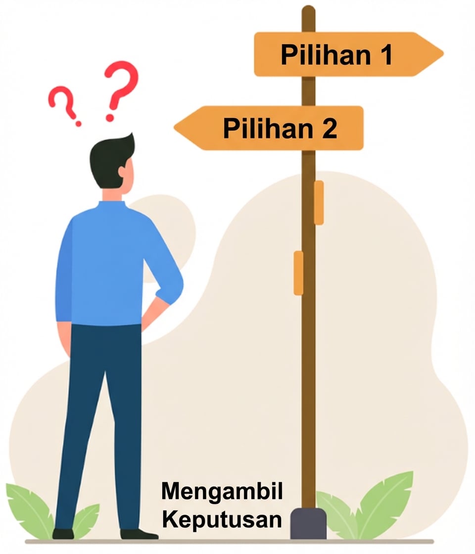 Pria membuat keputusan