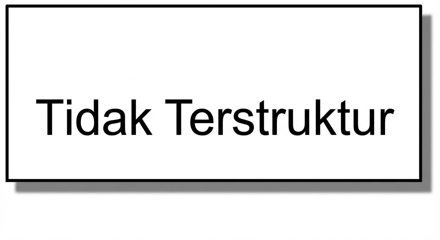 Tak terstruktur