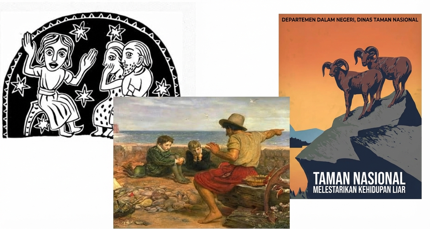 Koleksi foto dari banyak buku cerita