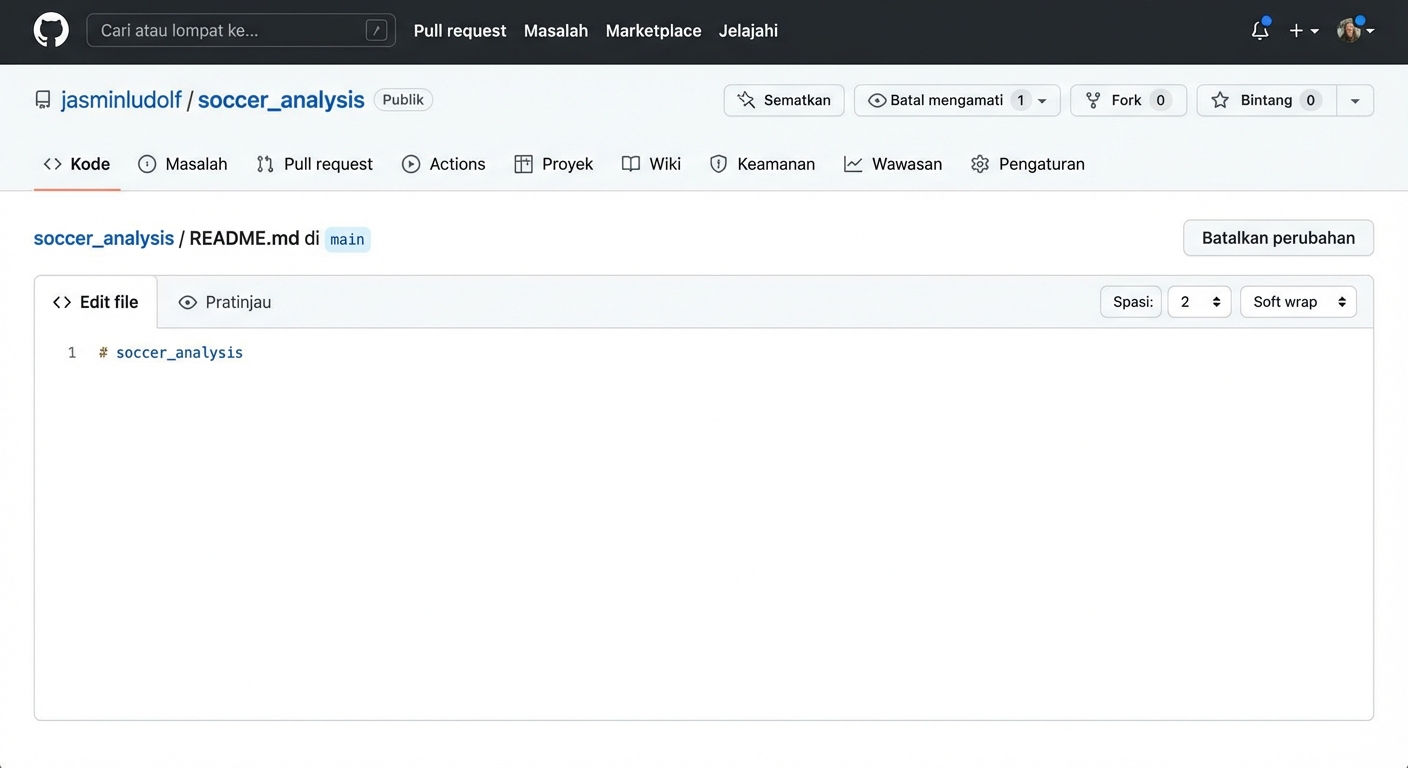 Tampilan file README
