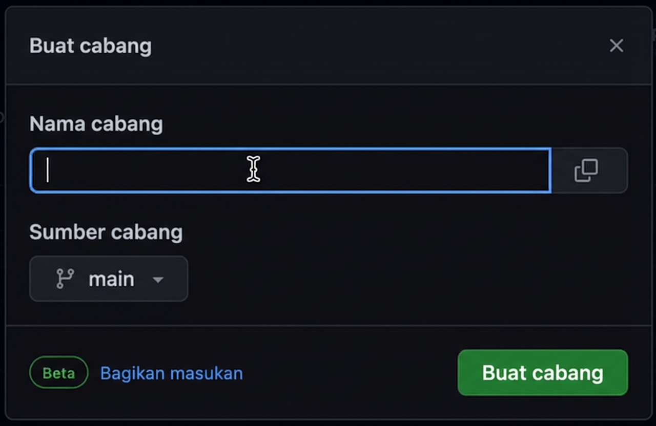 menambahkan nama branch la liga dan membuat branch