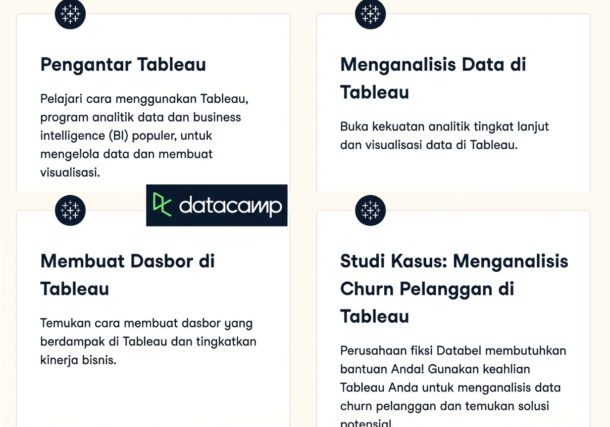 kursus Tableau