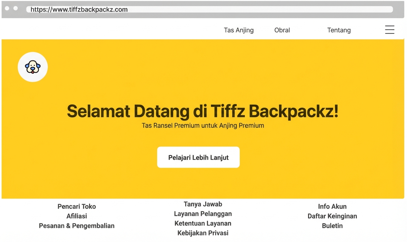 Halaman utama Tiffz Backpackz