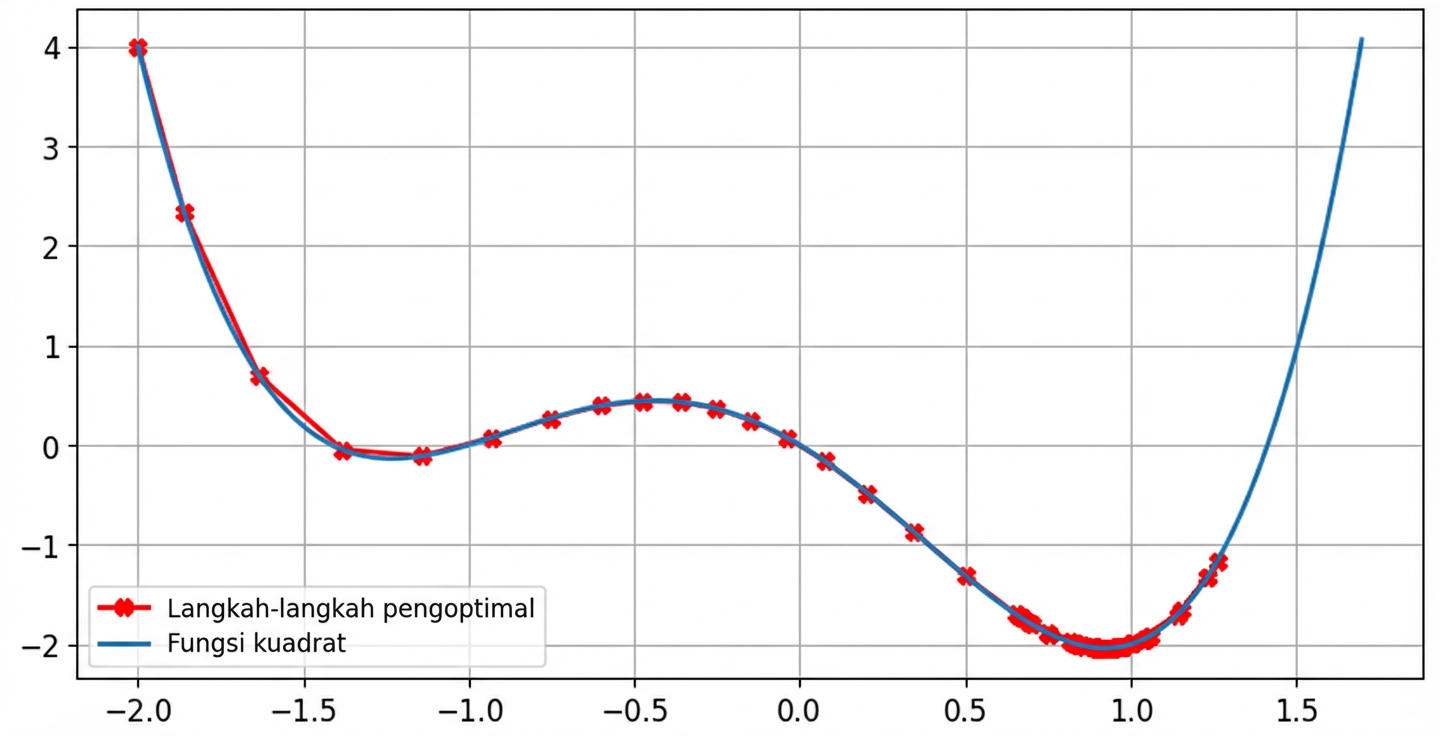 contoh optimisasi dengan momentum