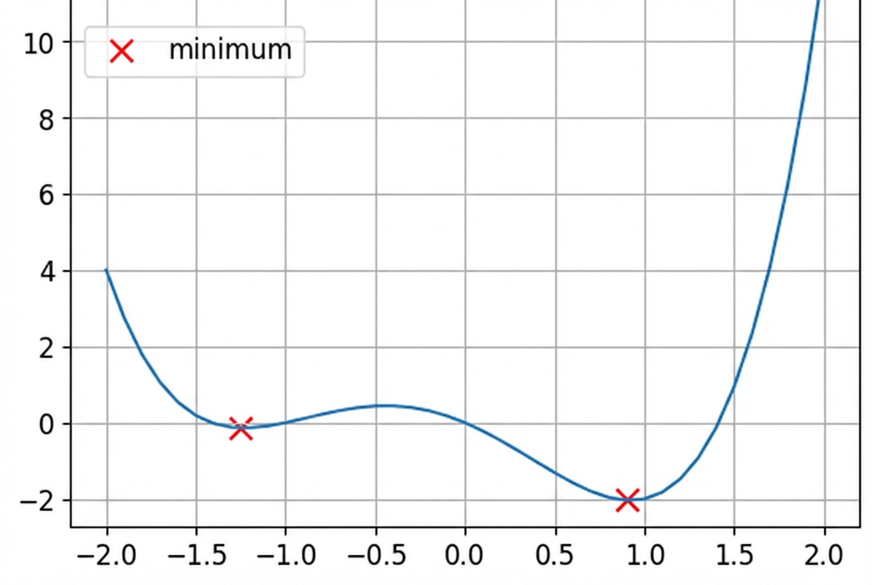 contoh fungsi tak cembung