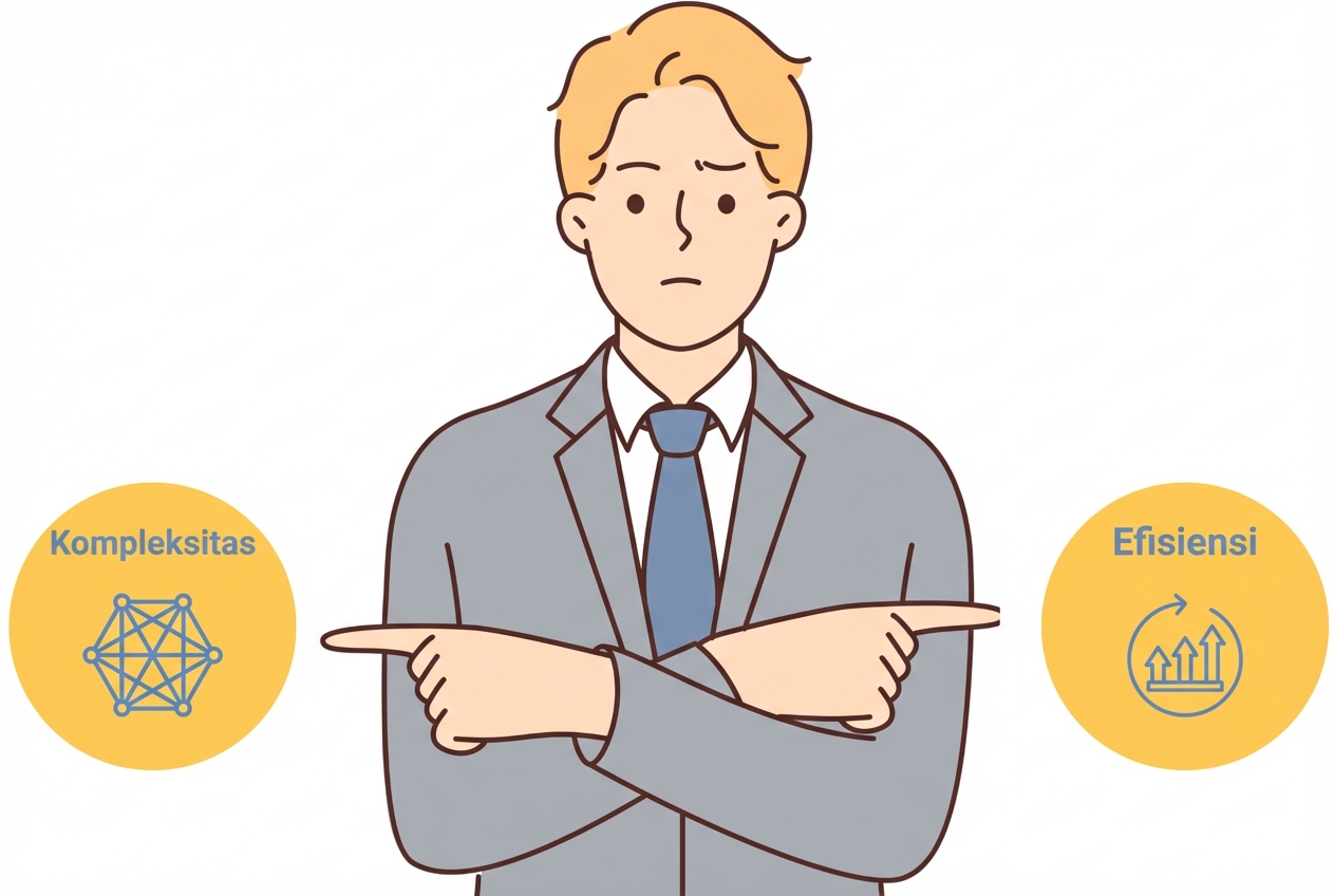 Keseimbangan antara kompleksitas dan efisiensi