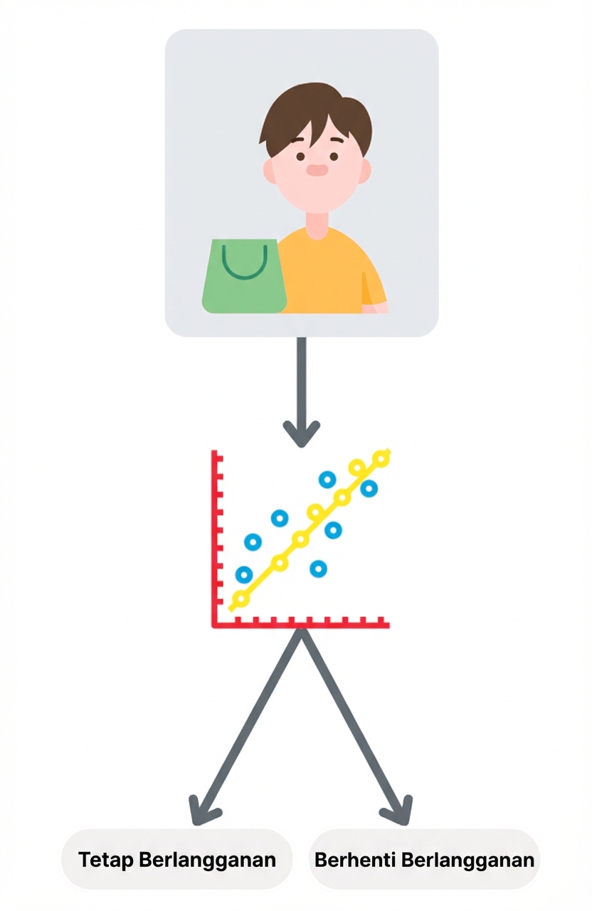 Prediksi churn pelanggan