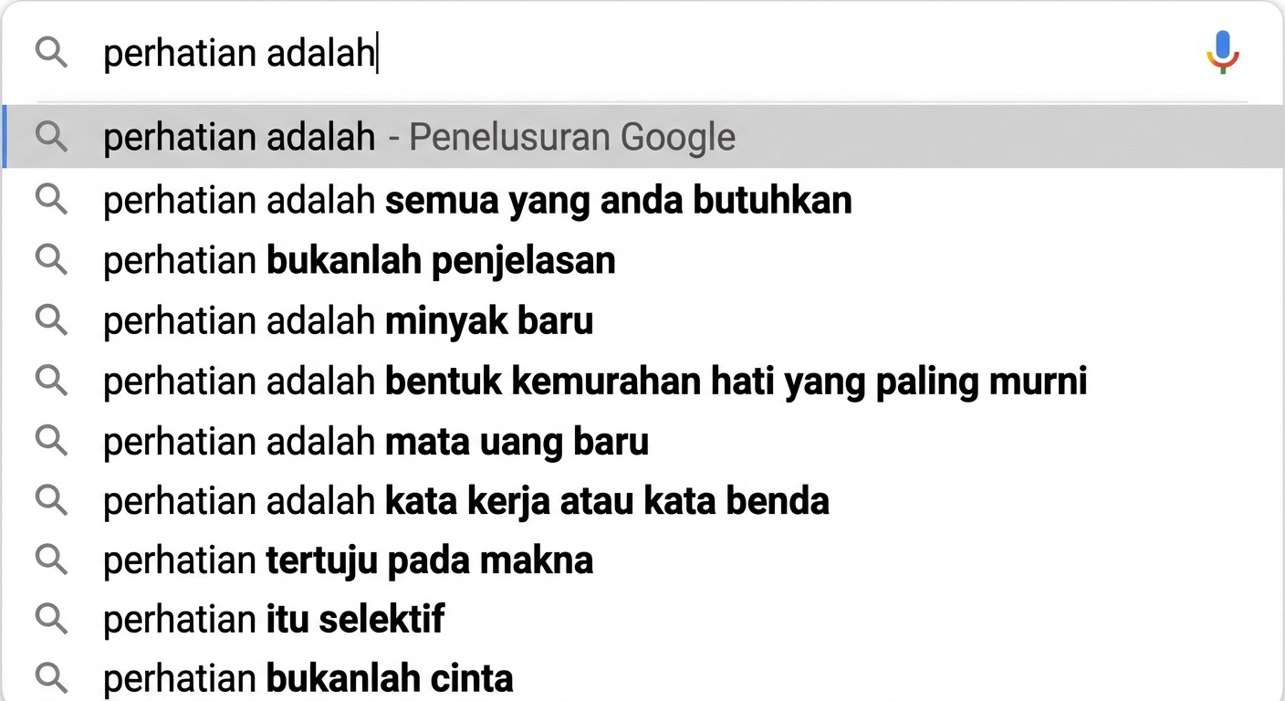 Saran otomatis oleh mesin telusur