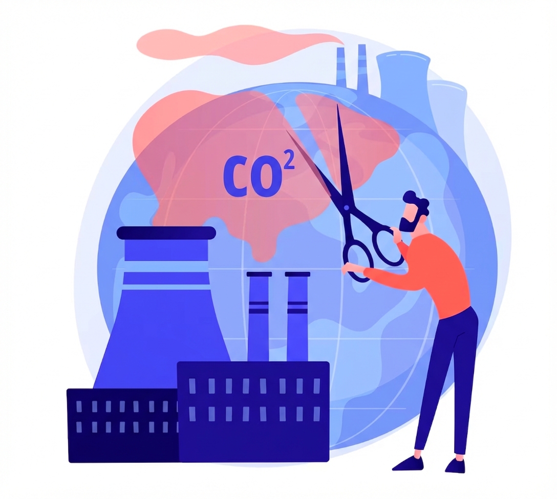 Mengurangi emisi karbon