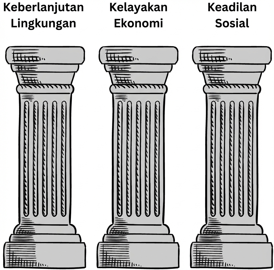 Pilar-pilar kerangka etika AgroTech.